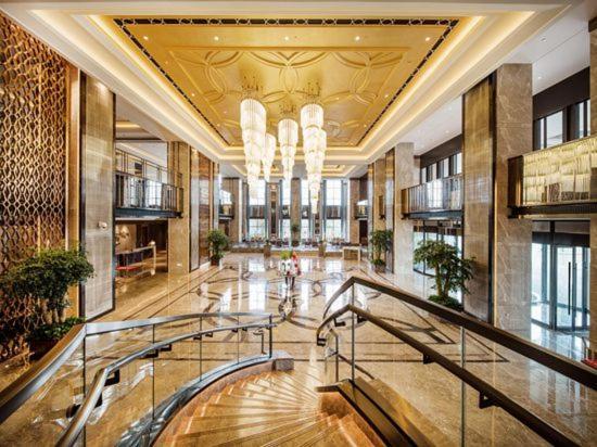 Grand New Century Hotel Haining Zhejiang Dış mekan fotoğraf
